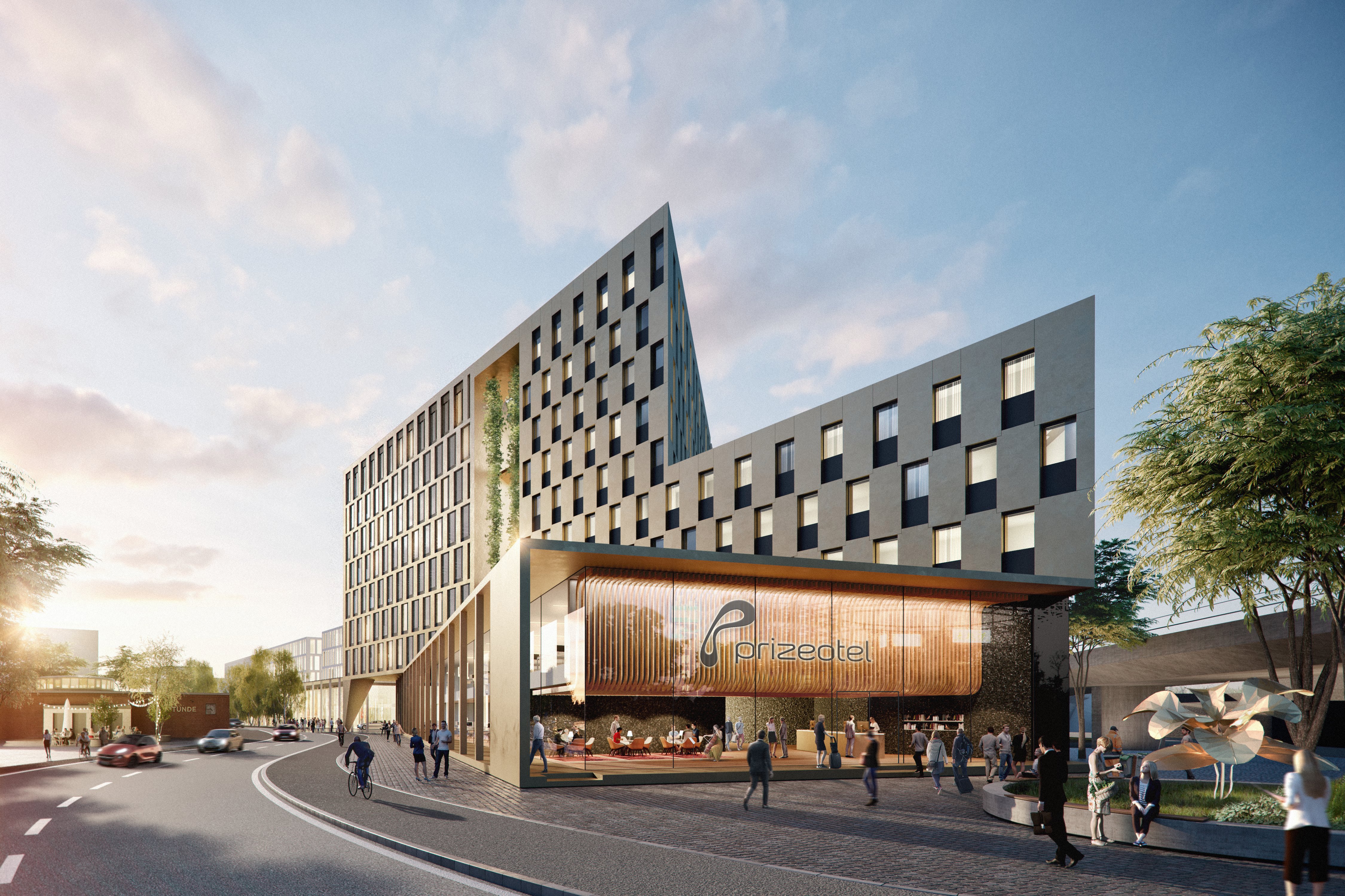 Future building of the prizeotel in Bochum-City